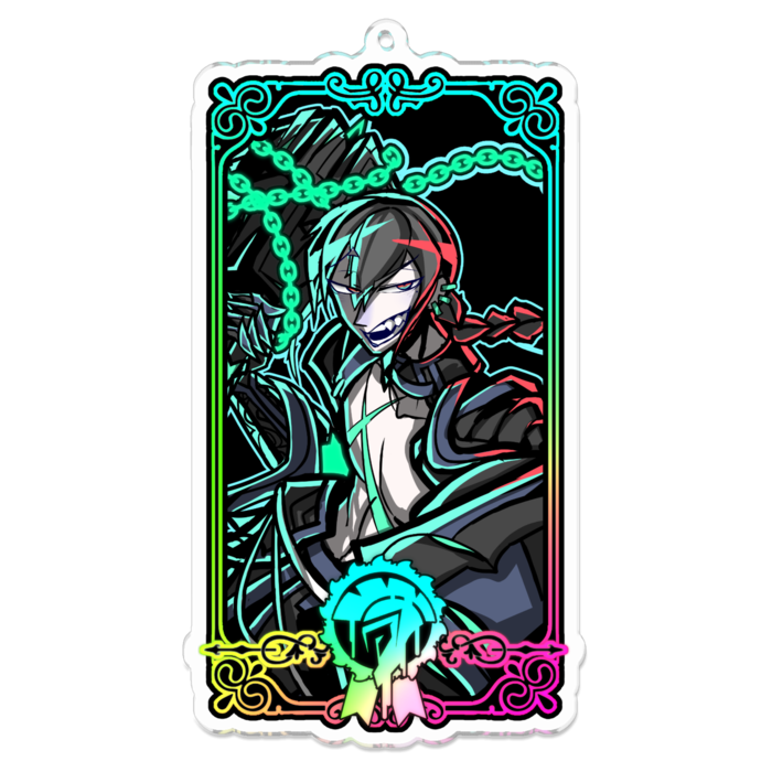 アクリルキーホルダー - 100 x 100 (mm)