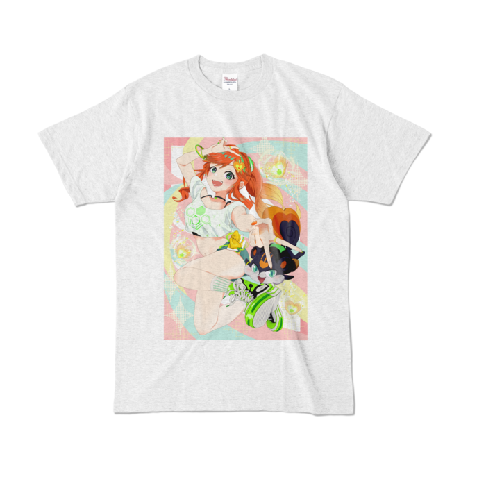 カラーTシャツ - L - アッシュ (淡色)