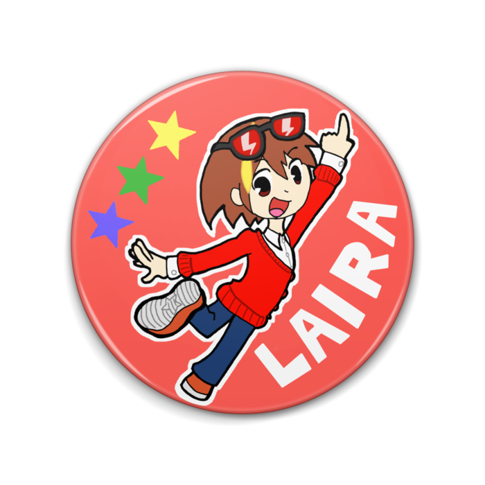缶バッジ - ライラ - 76mm