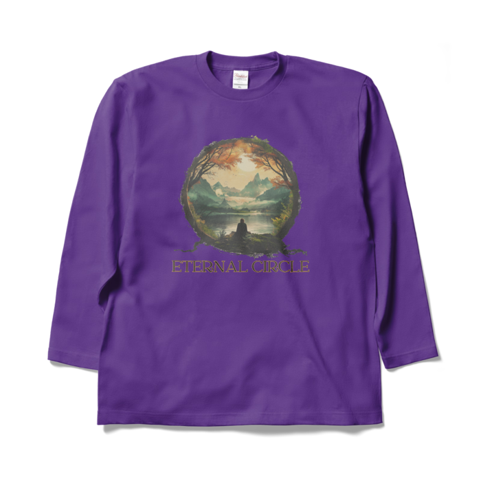 ロングスリーブTシャツ - XL - パープル