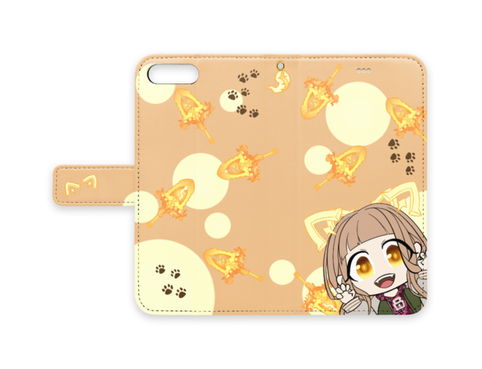 手帳型iPhoneケース - iPhone 8 Plus / 7 Plus - ストラップ穴 あり