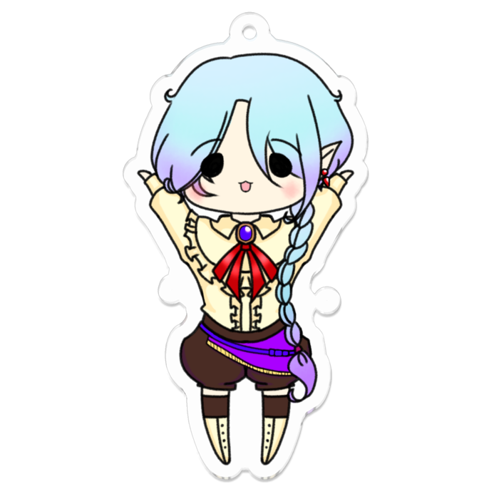 アクリルキーホルダー - 70 x 70 (mm)