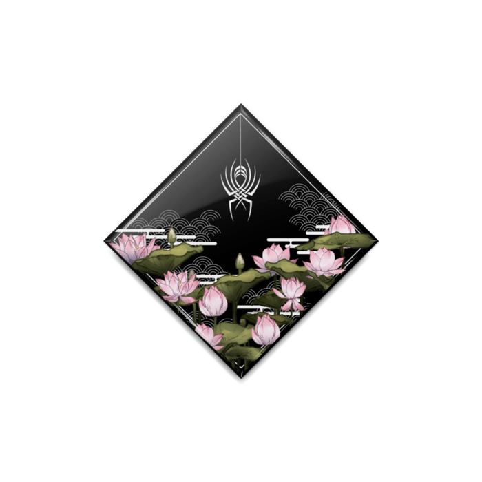 缶バッジ - ひし形40mm