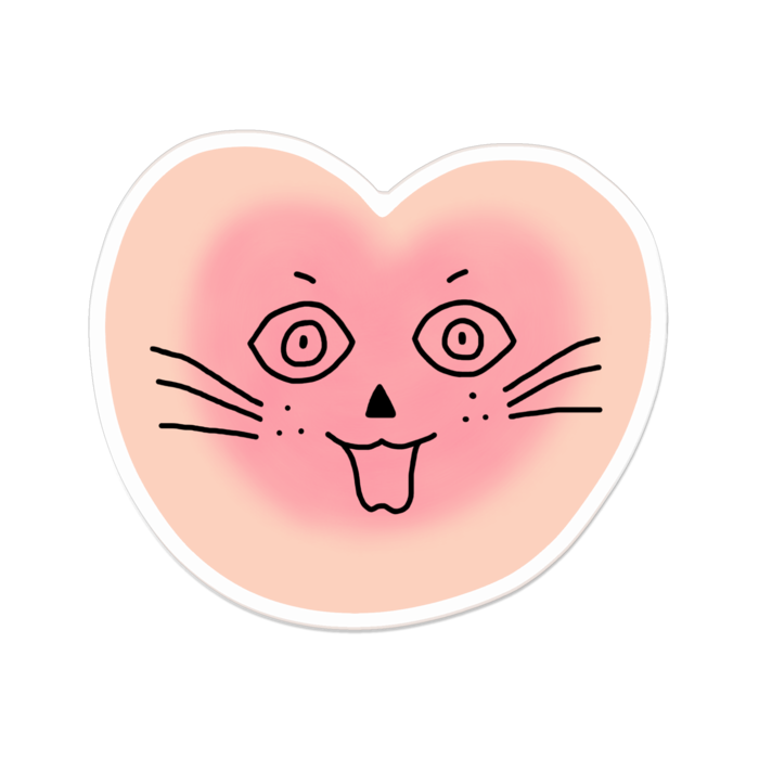 アクリルバッジ - 70 x 70 (mm)