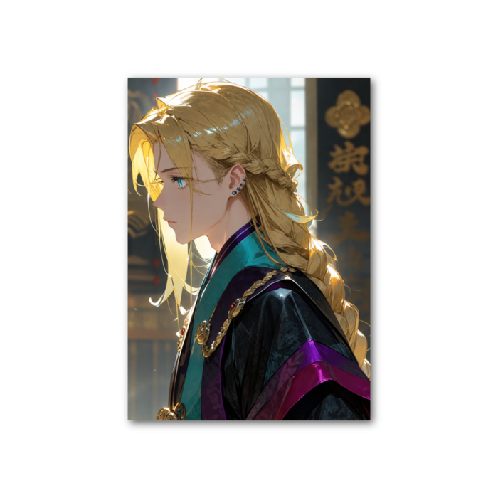 フォト風カード - 縦 - 片面
