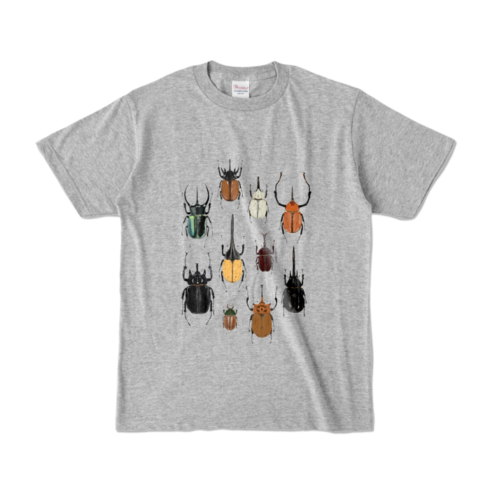 カラーTシャツ - S - 杢グレー (濃色)
