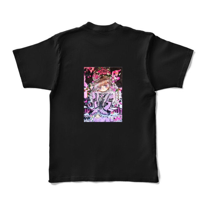 カラーTシャツ - XL - ブラック (濃色)