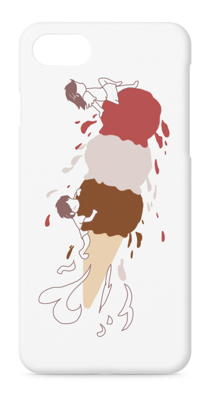 iPhoneケース - iPhone 8 / 7 / SE2 - 正面印刷のみ