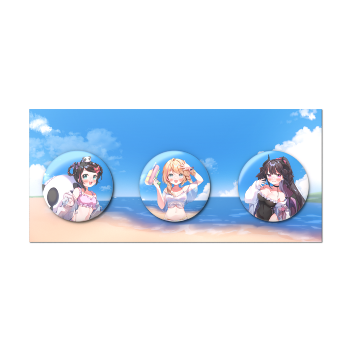 缶バッジ3個セットA