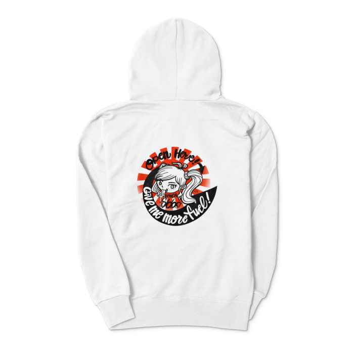 ジップパーカー - S - ホワイト