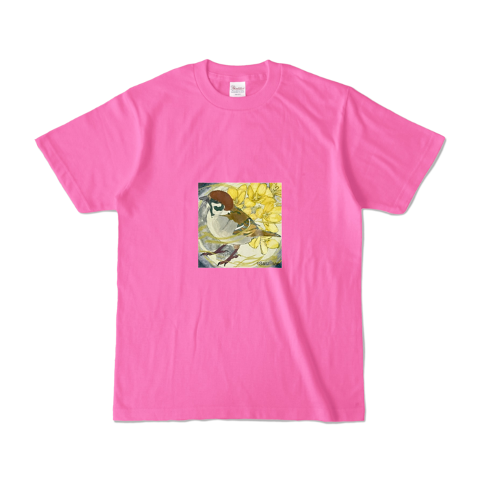 カラーTシャツ - S - ピンク (濃色)