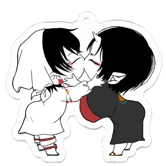 アクリルキーホルダー - 50 x 50 (mm)