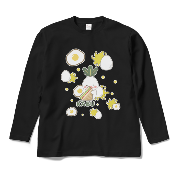 ロングスリーブTシャツ - M - ブラック