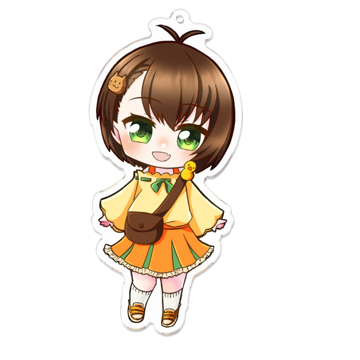 アクリルキーホルダー - 100 x 100 (mm)