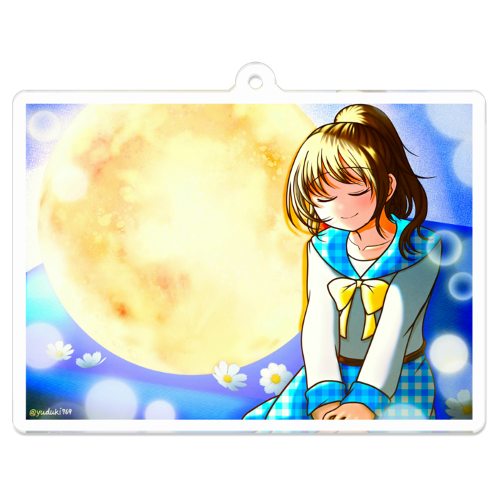 アクリルキーホルダー - 70 x 70 (mm)