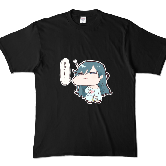カラーTシャツ - XL - ブラック (濃色)
