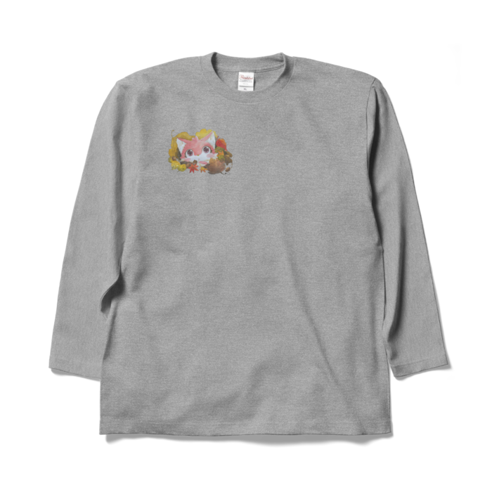 ロングスリーブTシャツ - XL - 杢グレー(2)