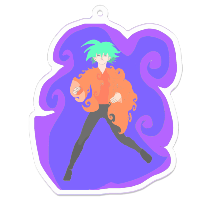 アクリルキーホルダー - 70 x 70 (mm)