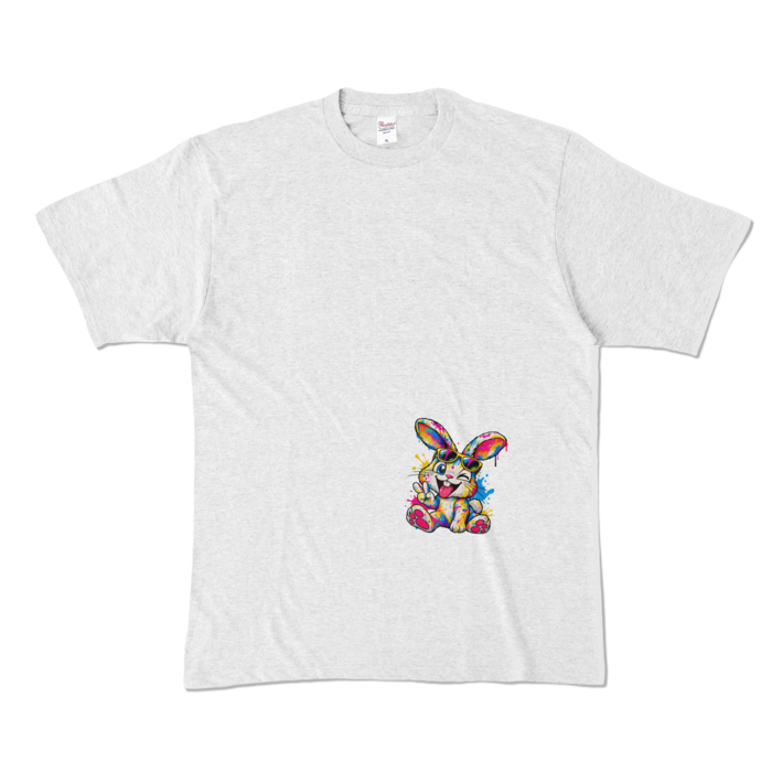 カラーTシャツ - XL - アッシュ （淡色）