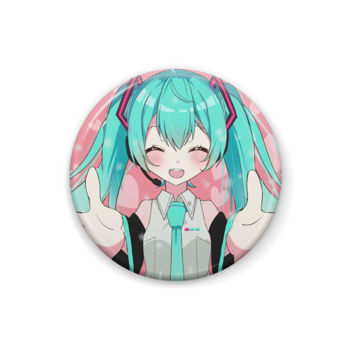 初音ミク 缶バッジ - 25mm