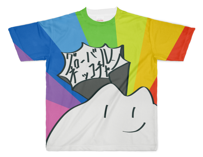フルグラフィックTシャツ - XL - 両面印刷