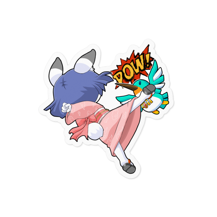 ステッカー - 100 x 100 (mm)