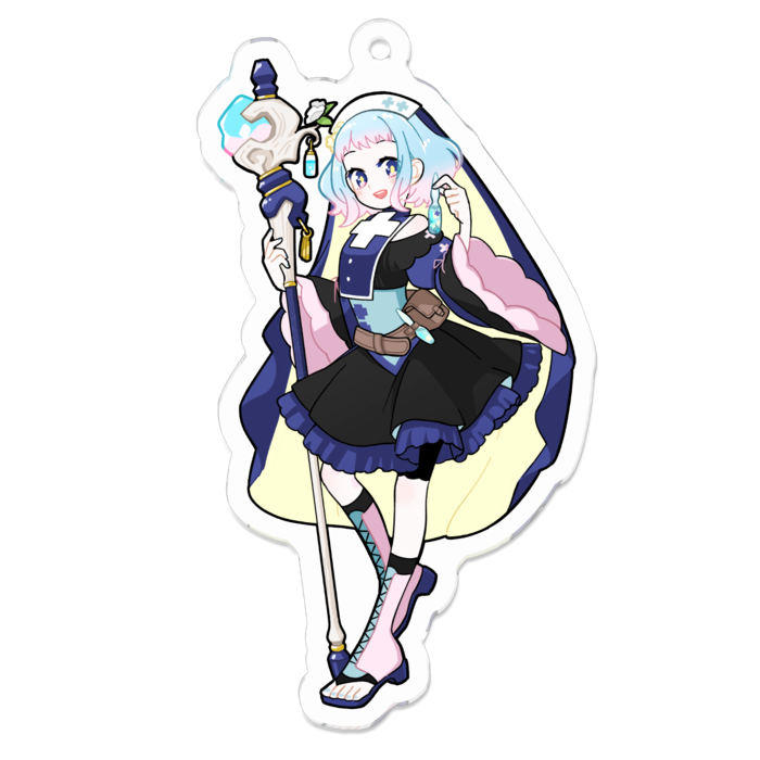 アクリルキーホルダー - 70 x 70 (mm)