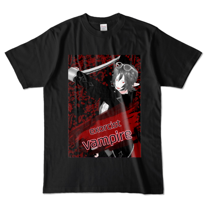 カラーTシャツ - L - ブラック (濃色)