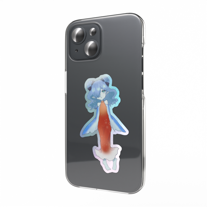 オーロラスマホステッカー - 縦(2)