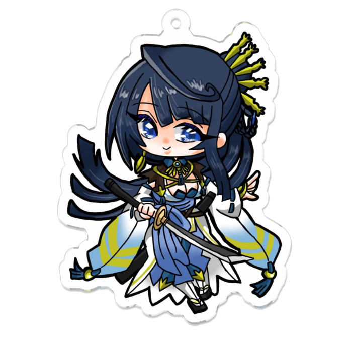 アクリルキーホルダー - 70 x 70 (mm)