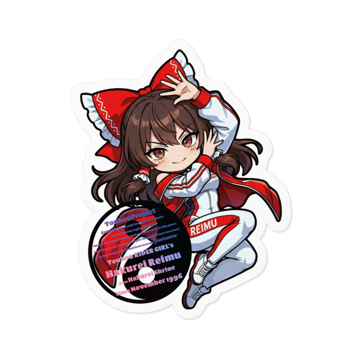 ステッカー - 100 x 100 (mm)