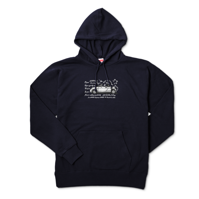 パーカー - XL - ネイビー