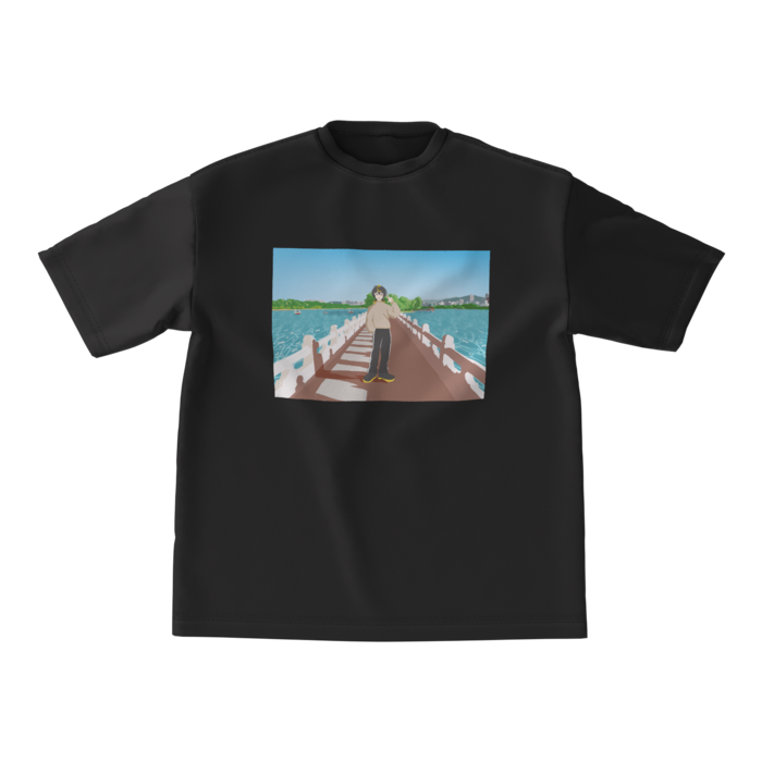 ビッグシルエットTシャツ - M - 正面