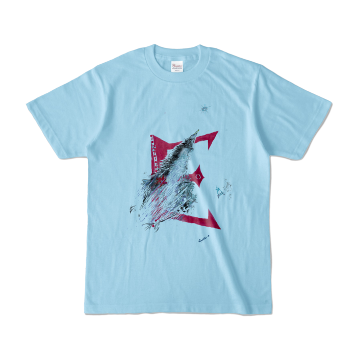 カラーTシャツ - S - ライトブルー (淡色)