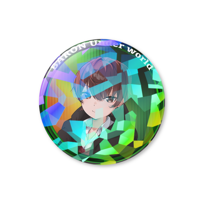 ホログラム缶バッジ - 56mm