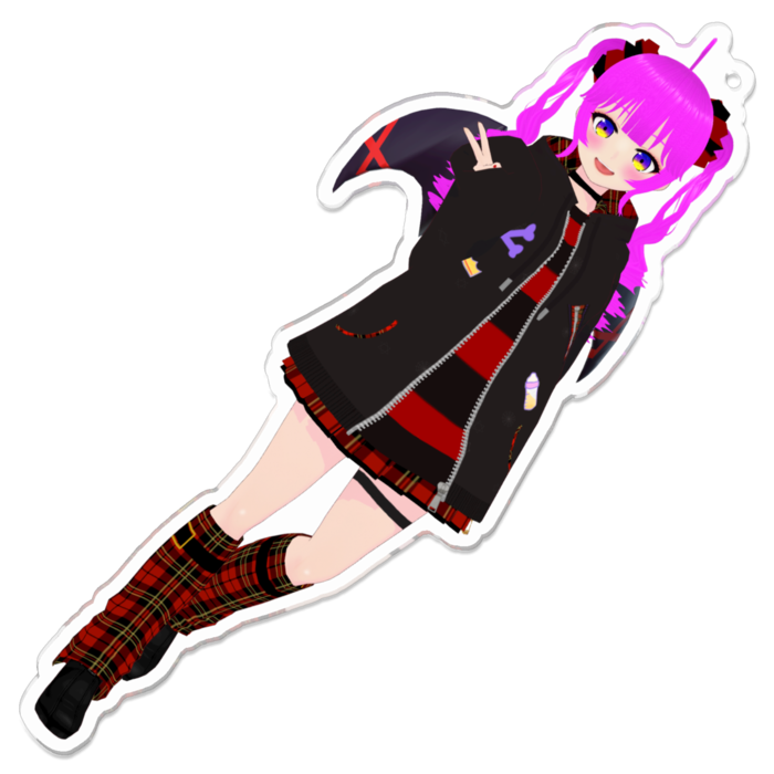 アクリルキーホルダー - 100 x 100 (mm)