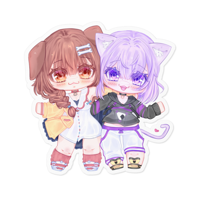 ステッカー - 100 x 100 (mm)