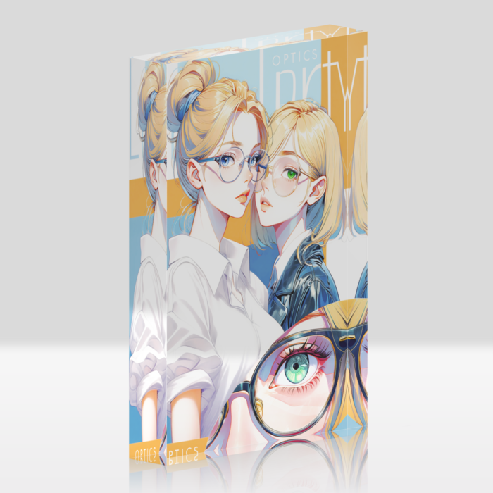 その眼差しに、もっとも近く。 - アクリルブロックTypeA