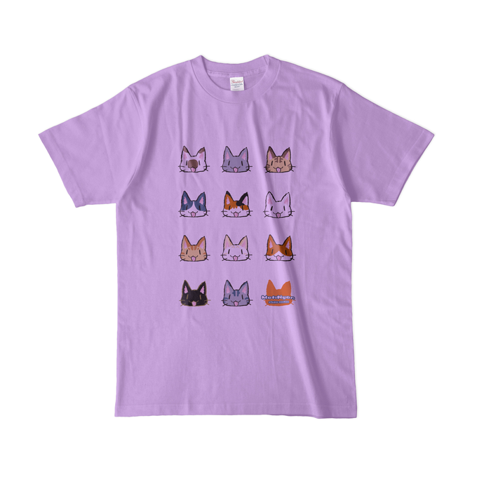 カラーTシャツ(淡色) - L - ライトパープル