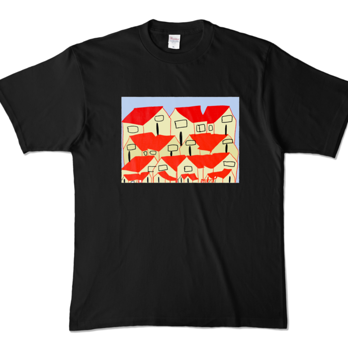 カラーTシャツ - XL - ブラック (濃色)