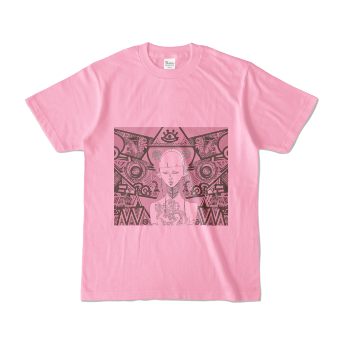 カラーTシャツ - S - ピーチ (淡色)
