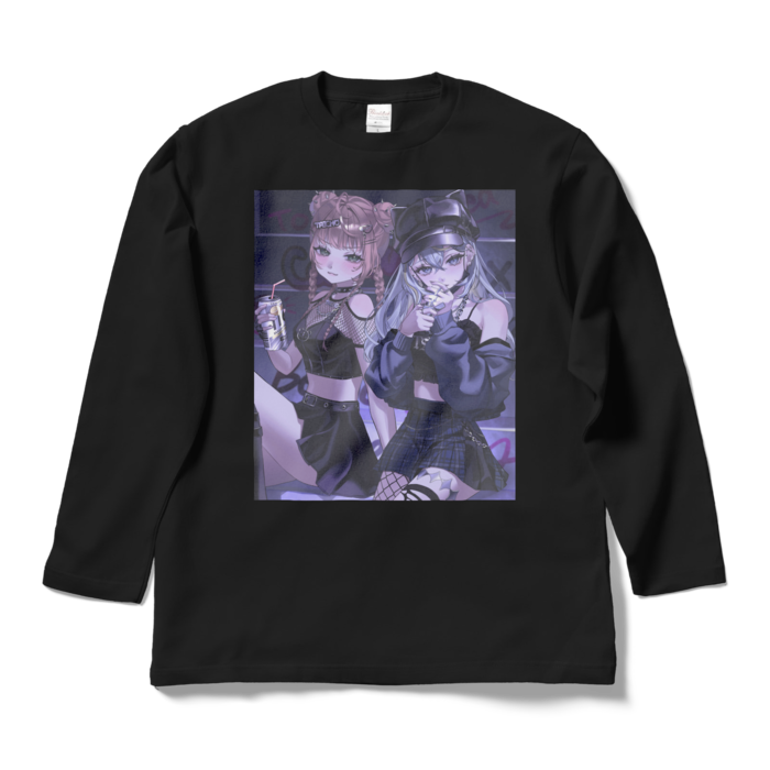 ロングスリーブTシャツ - L - ブラック