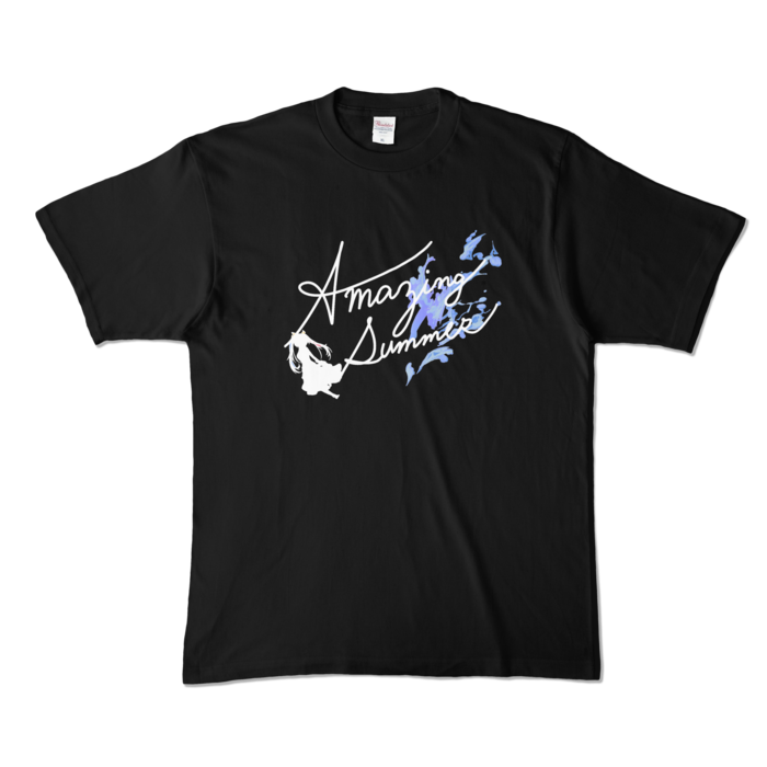 カラーTシャツ - XL - ブラック (濃色)