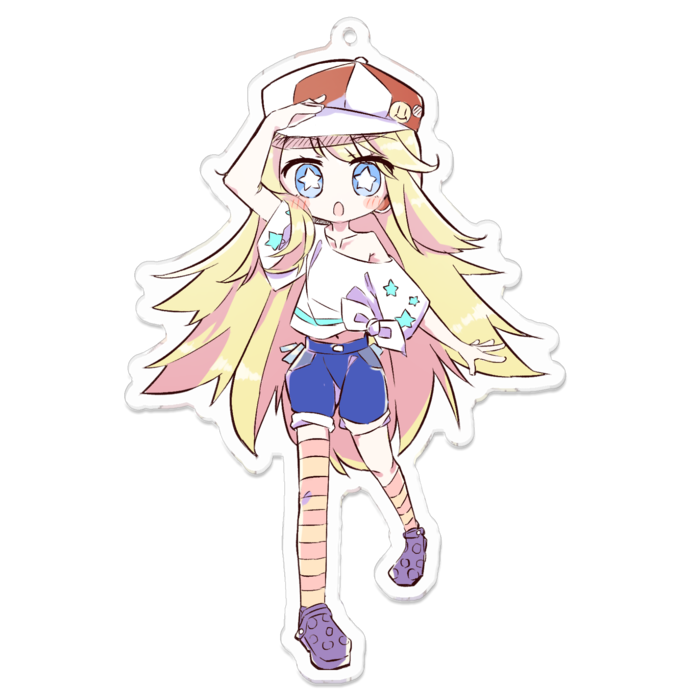 アクリルキーホルダー - 100 x 100 (mm)