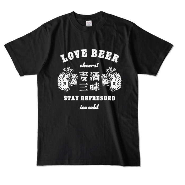 カラーTシャツ - L - ブラック (濃色)
