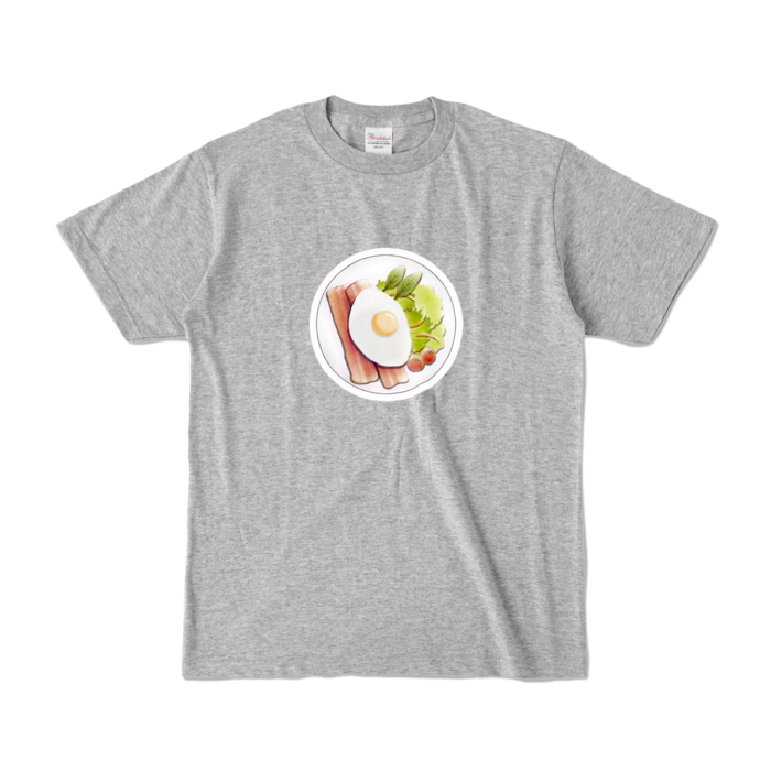 カラーTシャツ 灰色 S