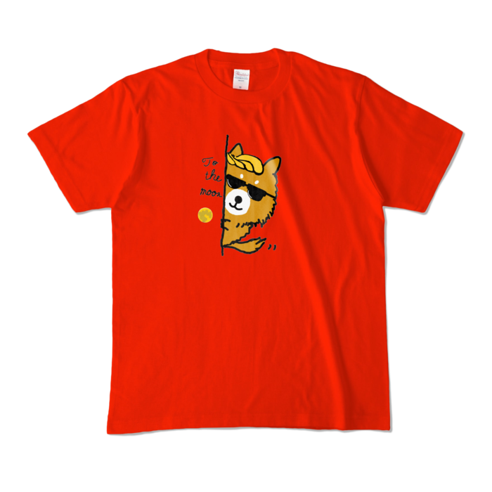 カラーTシャツ - M - レッド (濃色)