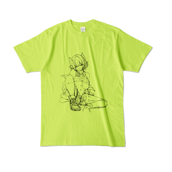 カラーTシャツ - L - ライトグリーン (淡色)