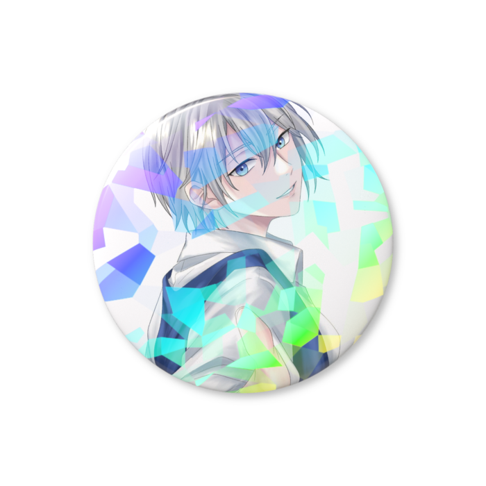 ホログラム缶バッジ - 56mm