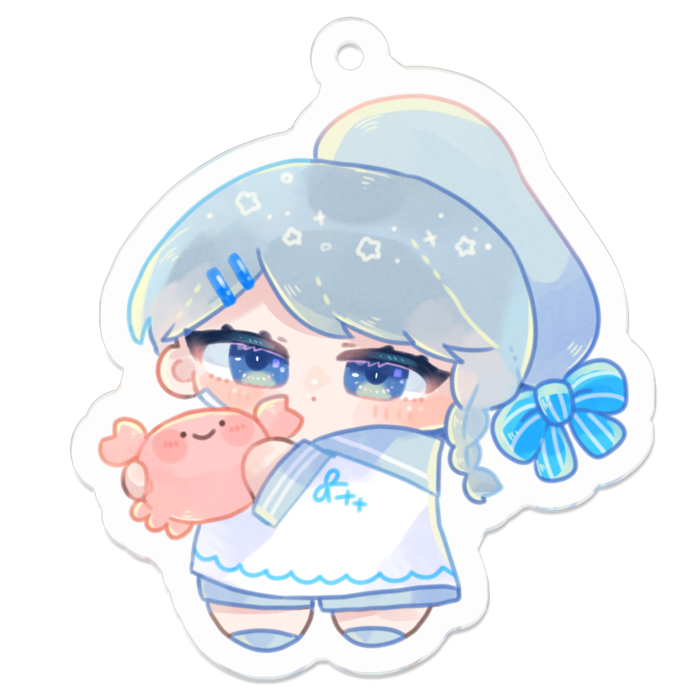 アクリルキーホルダー - 50 x 50 (mm)